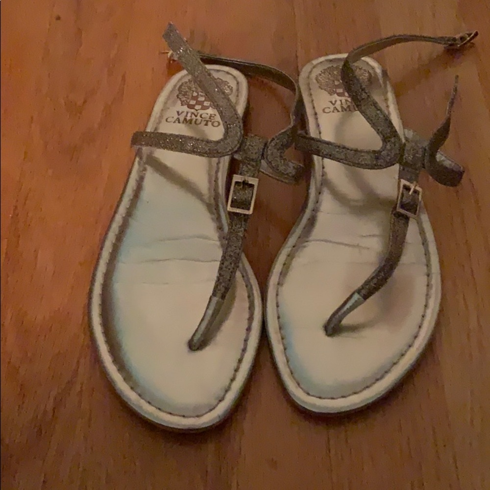 Gold Vince Camuto buckle Sandler